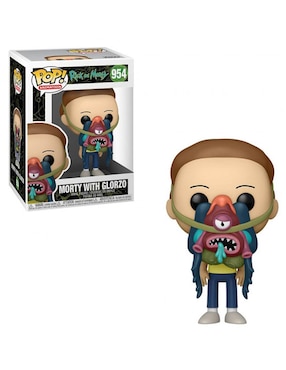 Figura De Colección Morty Con Glorzo POP! Rick Y Morty