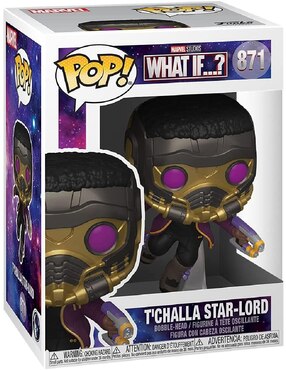 Funko Pop! Marvel T'Challa Star-Lord