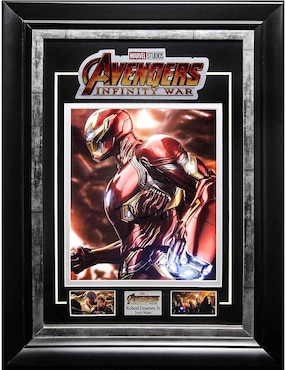 Autógrafo Robert Downey J.R. Avengers Logos Rockers Autographs Fotografía 8 X 10 Pulgadas