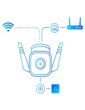 Cámara Vigilancia Wi-Fi TP-link Tapo C310 Exterior Ultra HD 30 Metros