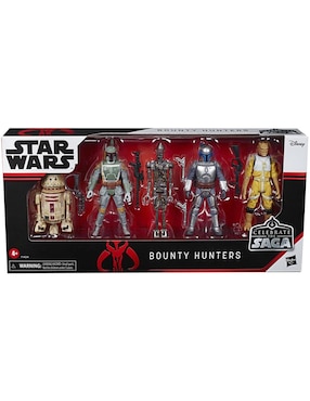 Set De Figuras Hasbro Bounty Hunters Hasbro Star Wars Celebrate The Saga