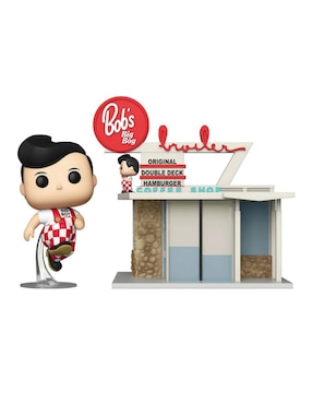 Figura Funko Pop! Towns Big Boy Con Restaurante