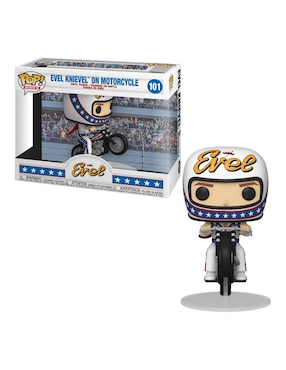 Figura Funko Pop! Icons Evel Knievel con Motocicleta