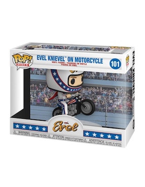 Figura Funko Pop! Icons Evel Knievel con Motocicleta