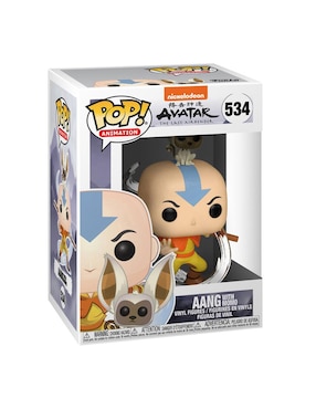 Figura Funko Pop! Nickelodeon Avatar Aang con Momo