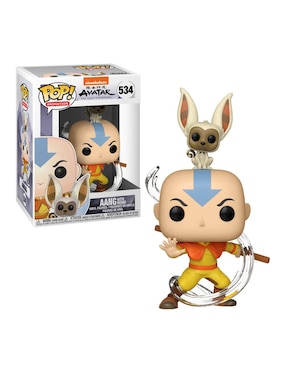 Figura Funko Pop! Nickelodeon Avatar Aang con Momo