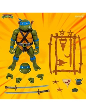 Figura articulada Tortugas Ninja deluxe Super 7