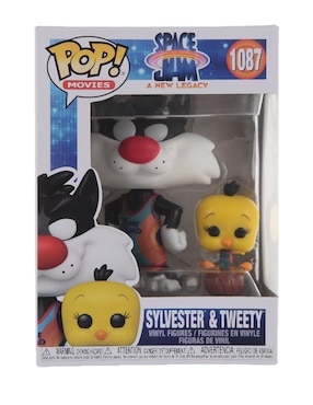 Figura de acción Space Jam: A New Legacy Silvestre y Piolín Pop