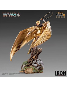 Figura Iron Studios Mujer Maravilla Deluxe Escala 1/10 DC Wonder Woman 1984