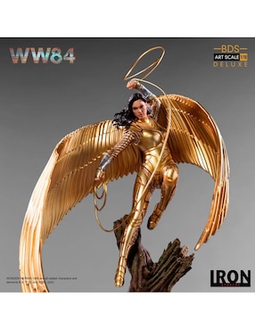 Figura Iron Studios Mujer Maravilla Deluxe Escala 1/10 DC Wonder Woman 1984