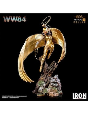 Figura Iron Studios Mujer Maravilla Deluxe Escala 1/10 DC Wonder Woman 1984