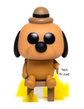 Figura Funko Pop! This is Fine Dog EE Exclusivo