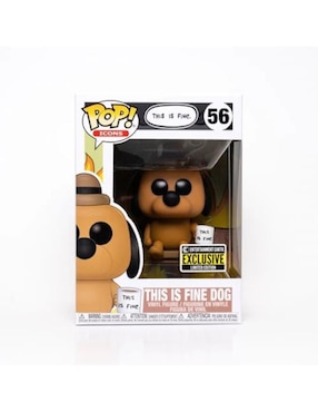 Figura Funko Pop! This is Fine Dog EE Exclusivo