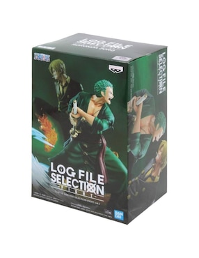 Figura One Piece Monkey D. Luffy, Roronoa Zoro, Axe-Hand Morgan y Shanks collectors Banpresto con movimiento