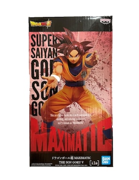 Figura articulada Dragon Ball Super Son Goku deluxe Bandai con movimiento, luz y sonido