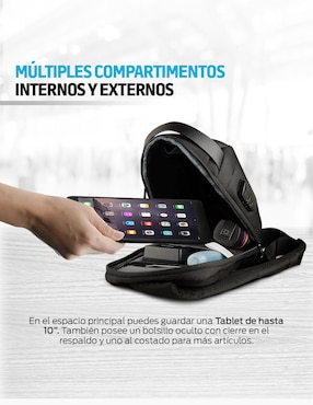 Mochila antirrobo Redlemon impermeable unisex