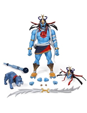 Figura articulada Thundercats Mumm-Ra ultimate Super 7 con movimiento