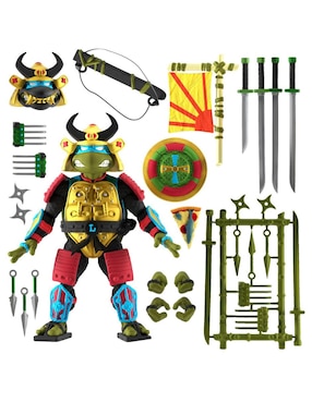 Figura articulada Tortugas Ninja Leonardo deluxe Super 7