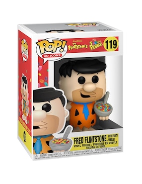 Figura Funko Pop! Fred with Cereal Fruity Pebbles