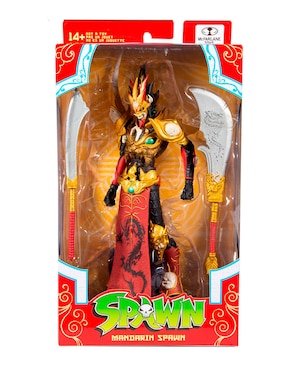 Figura De Acción Mandarin Spawn Mcfarlane Articulado