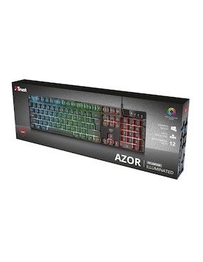 Teclado alámbrico Trust Gxt 835