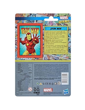 Figura de acción Marvel Iron Man retro Hasbro