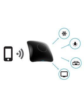 Control Remoto IR/RF con Adaptador AC BroadLink RM4Pro