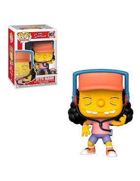 Figura Funko Pop! Pop Otto Man 907 The Simpsons Exclusivo Special Edition