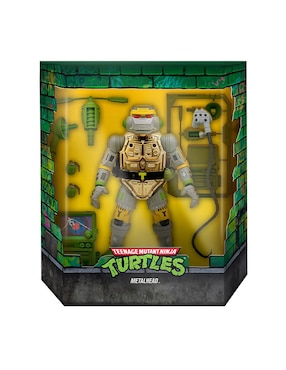 Figura de acción Tortugas Ninja deluxe Super 7