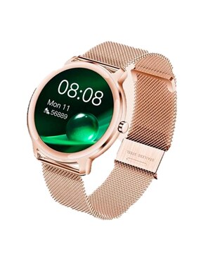 Fralugio Smartwatch Reloj Inteligente de Lujo para Dama KW10 Monitores de  Ejercicio - Quien tiene el mejor precio? - Nau