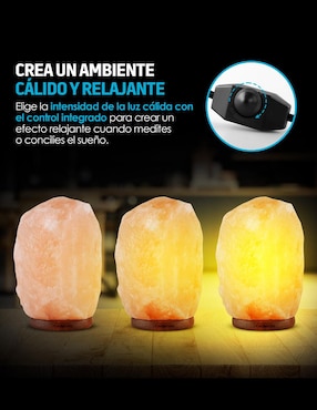 Lámpara de Sal Rosa del Himalaya Redlemon