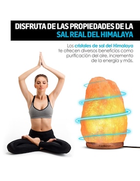 Lámpara de Sal Rosa del Himalaya Redlemon
