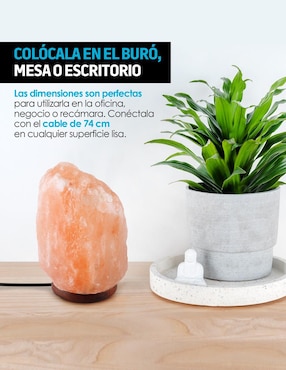 Lámpara de Sal Rosa del Himalaya Redlemon