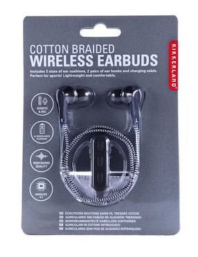 Audífonos In-Ear Kikkerland US155-BK Inalámbricos