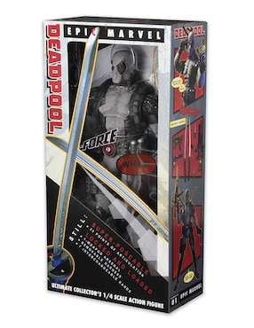 Figura Marvel Deadpool ultimate Neca con movimiento, luz y sonido