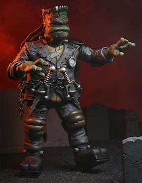 Figura Tortugas Ninja Frankenstein ultimate Neca con movimiento