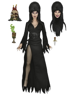 Figura Elvira: Mistress of the Dark deluxe Neca con luz y movimiento