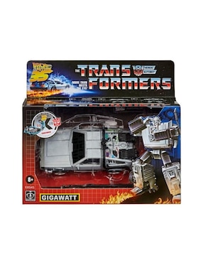 Figura Hasbro Delorean Gigawatt Transformers Back to the Future Mash-Up