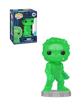 Figura Funko Pop! Hulk Gema Verde Serie Artistica Marvel Infinity Saga