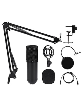 Micrófono condensador alámbrico Balam Rush Stelar MC970