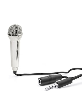 Micrófono para celular alámbrico Kikkerland NEW-US133