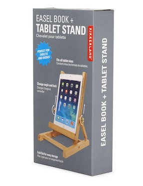 Soporte para tablet Kikkerland de madera