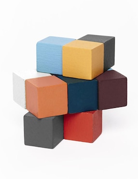 Cubo elástico Kikkerland 3D
