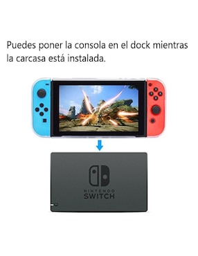 Funda Protectora Crystal DA Gamers para Nintendo Switch
