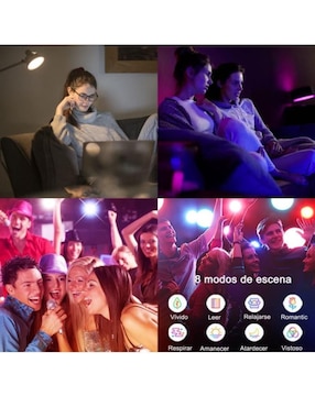 Foco LED 10W de consumo 10W de iluminación 1000 lúmenes