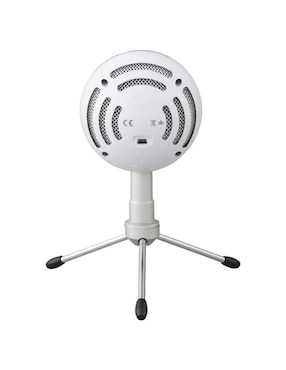 Micrófono Gamer Condensador Alámbrico Logitech Blue Snowball Ice