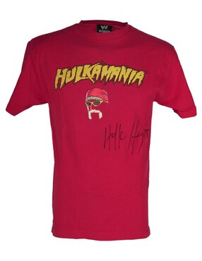 HWC Trading Hulk Hogan A4 Sin Marco Regalo De Visualización De Fotos De Impresión De Imagen Impresa Autógrafo Firmado Por Wwe Wwf Fanáticos De La Lucha 