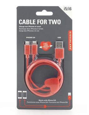 Cable USB A Kikkerland a Lightning de 91 cm