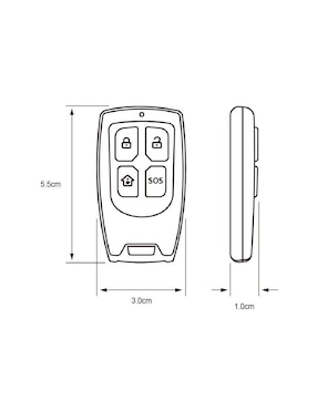 Alarma Inteligente Tecnolite Connect SIRH1VCDTCW