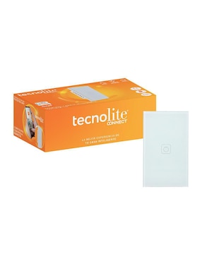 Apagador Inteligente Wi-Fi Tecnolite Connect TSWI1MVBTCW